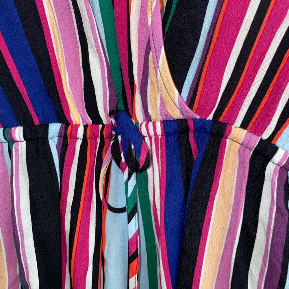 Express Colorful Striped Romper - Picture 5 of 8
